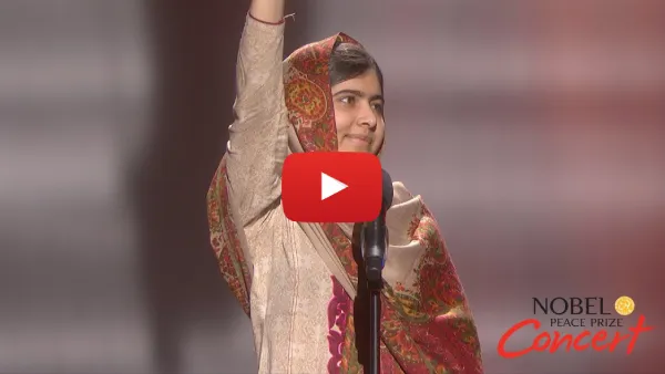 Malala Yousafzai video thumbnail